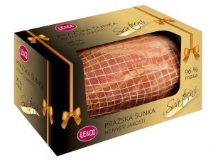 223 - Sváteční pražská šunka nejvyšší jakosti v dárkovém kartonu